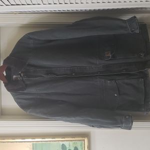 Vintage Blanket Lined Green Carhartt Coat